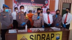 Kapolres Release Pengungkapan Kasus Narkoba Dengan BB 56 Gram Lebih