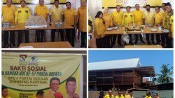 Peringati Hari Jadinya ke 57, Golkar Sidrap Gelar Tasyakuran dan Baksos